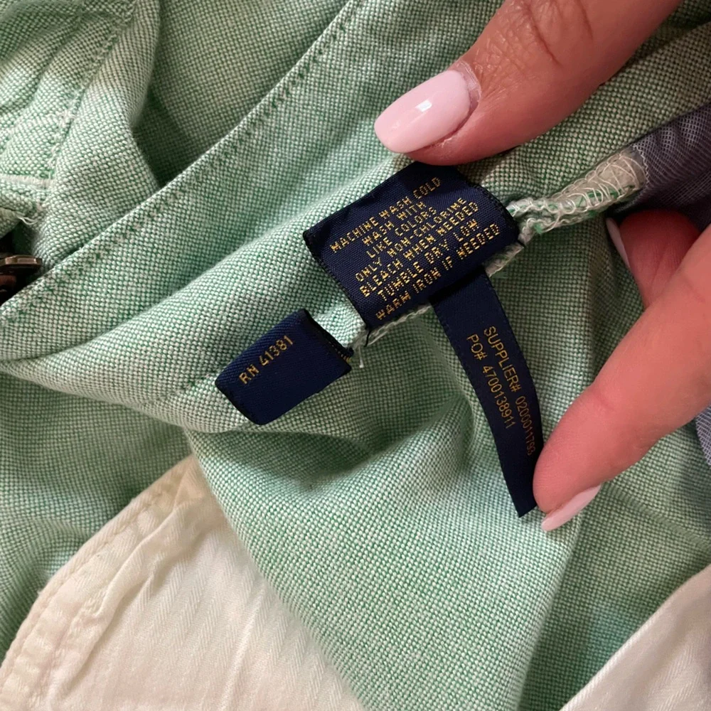 Polo Ralph Lauren Light green shorts